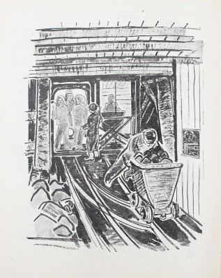 Кизевальтер В.С. Риддерстрой. Рассказ художницы / Рис., обл. и макет автора. М.: Молодая гвардия, 1931.